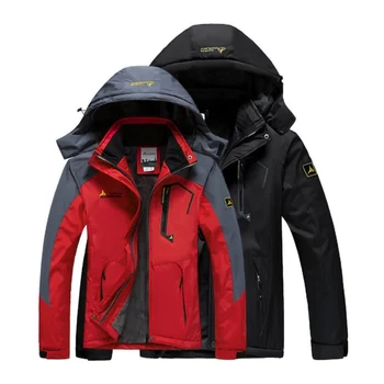 Waterproof Jackets Windbreaker Winter Inner Fleece Hooded Warm Coat Hiking Camping Skiing
Waterproof Jackets Windbreaker Winter Inner Fleece Hooded Warm Coat Hiking Camping Skiing