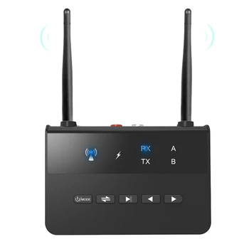 Aptx LL AAC 80M Bluetooth 5.0 Transmitter Receiver 3.5mm AUX RCA USB Stereo o Wireless Adapters Dongle for TV PC Car
Aptx LL AAC 80M Bluetooth 5.0 Transmitter Receiver 3.5mm AUX RCA USB Stereo o Wireless Adapters Dongle for TV PC Car