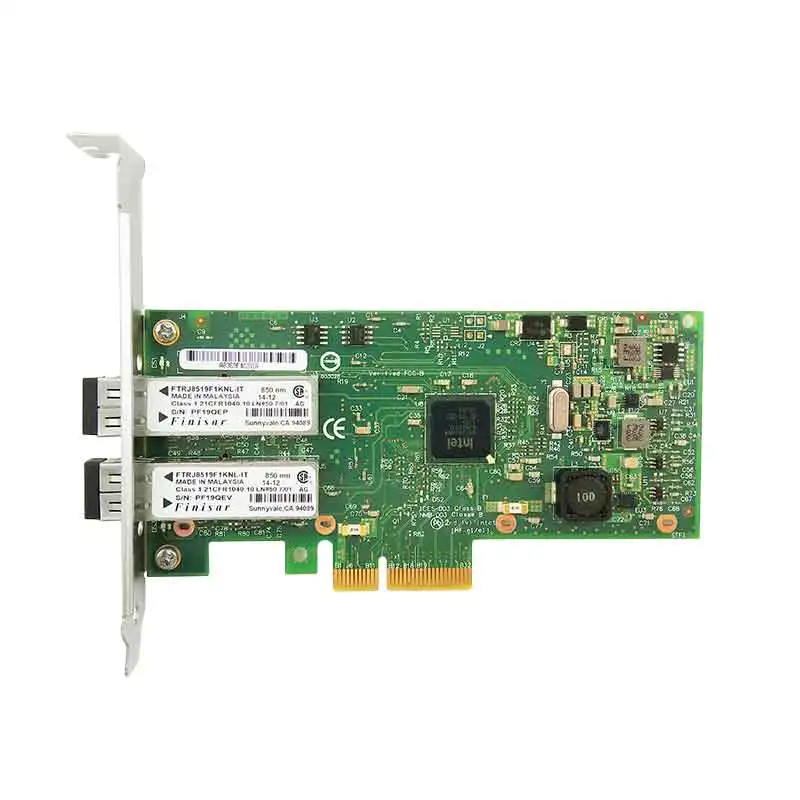 Адаптер для сервера Ethernet чипсет Intel I350 PCIe 1000M LC fiber SFP Dualport|Сетевые карты| |