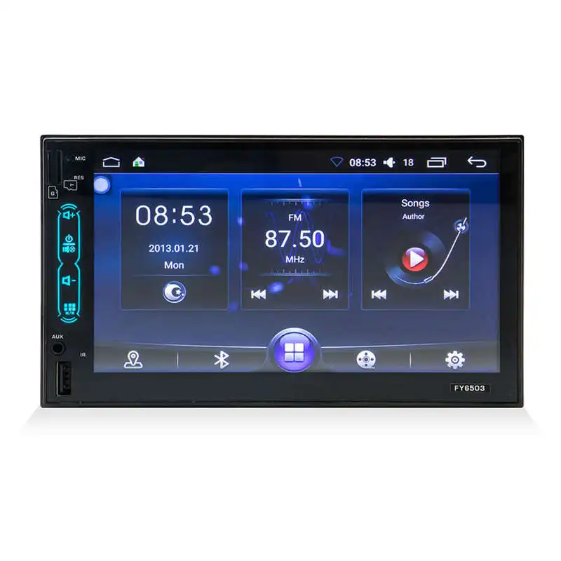 Fy6503 Android 7 Inch Car Gps Navigation Mp5 Player Double Spindle Multifunction Radio 2Din Vehicle Mp3 Player
Fy6503 Android 7 Inch Car Gps Navigation Mp5 Player Double Spindle Multifunction Radio 2Din Vehicle Mp3 Player