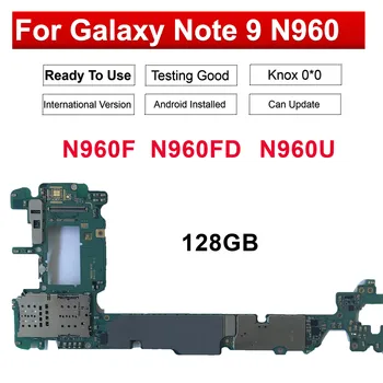 Tehxv Original Motherboard Logic Board For Samsung Galaxy Note 9 N960 N960FD N960F N960U 128GB Unlocked knox 0*0 MainBoard
Tehxv Original Motherboard Logic Board For Samsung Galaxy Note 9 N960 N960FD N960F N960U 128GB Unlocked knox 0*0 MainBoard
