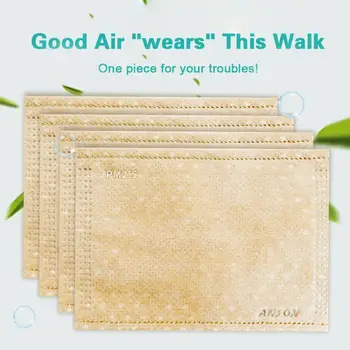 PM2.5 Activated Carbon 5 layers Mask Filter Efficient Replacement Filter Filtration Anti Haze Face Mouth Masks Replaceable
PM2.5 Activated Carbon 5 layers Mask Filter Efficient Replacement Filter Filtration Anti Haze Face Mouth Masks Replaceable