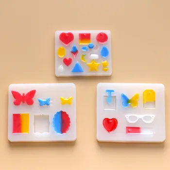 1pcs UV Resin Jewelry Liquid Silicone Mold Butterfly Star Resin Charms Molds For DIY Intersperse Decorate Making Jewelry 
1pcs UV Resin Jewelry Liquid Silicone Mold Butterfly Star Resin Charms Molds For DIY Intersperse Decorate Making Jewelry