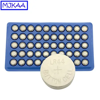MJKAA 50Pcs AG13 LR44 1.5V Alkaline Button Coin Cell Battery 357A A76 303 AG13 SR44SW SP76 L1154 RW82 RW42 Long Lasting
MJKAA 50Pcs AG13 LR44 1.5V Alkaline Button Coin Cell Battery 357A A76 303 AG13 SR44SW SP76 L1154 RW82 RW42 Long Lasting