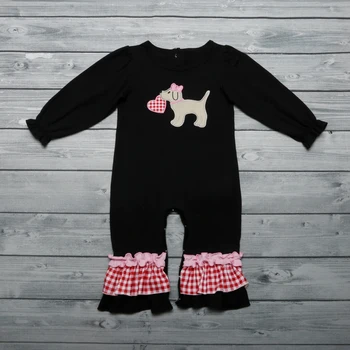 New style for Valentine's Day Romper Black Toddler Clothes Baby Clothes Pink Puppy Pattern Children's Clothes Free Shipping
New style for Valentine's Day Romper Black Toddler Clothes Baby Clothes Pink Puppy Pattern Children's Clothes Free Shipping