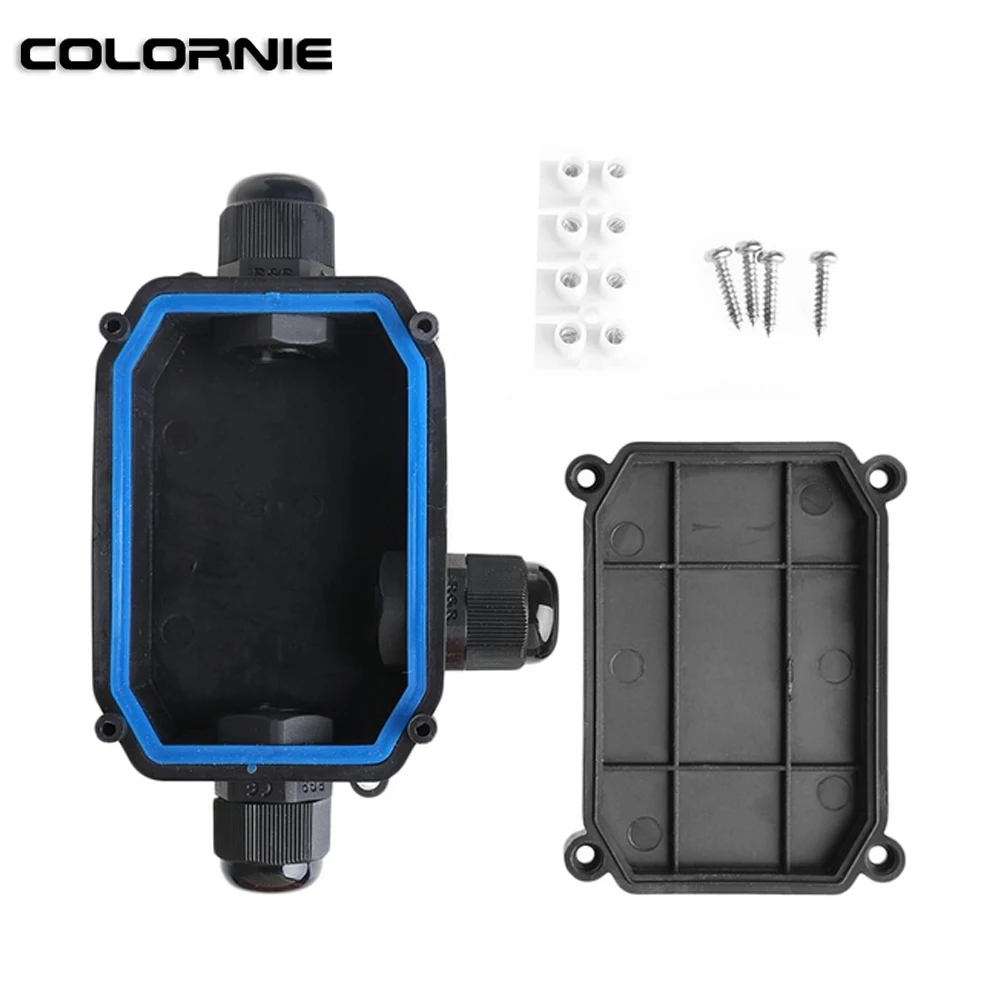 Waterproof IP66 Plastic Cable Wire Connector Gland Electrical Junction Box For LED Light Portable Lighting Stage Light
Waterproof IP66 Plastic Cable Wire Connector Gland Electrical Junction Box For LED Light Portable Lighting Stage Light