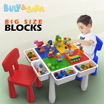 BULU&SARA Big Size Building Brick Blocks Sets City Animals DIY Creative Bricks Compatible inglys Bricks Bulk Block for Gift
BULU&SARA Big Size Building Brick Blocks Sets City Animals DIY Creative Bricks Compatible inglys Bricks Bulk Block for Gift