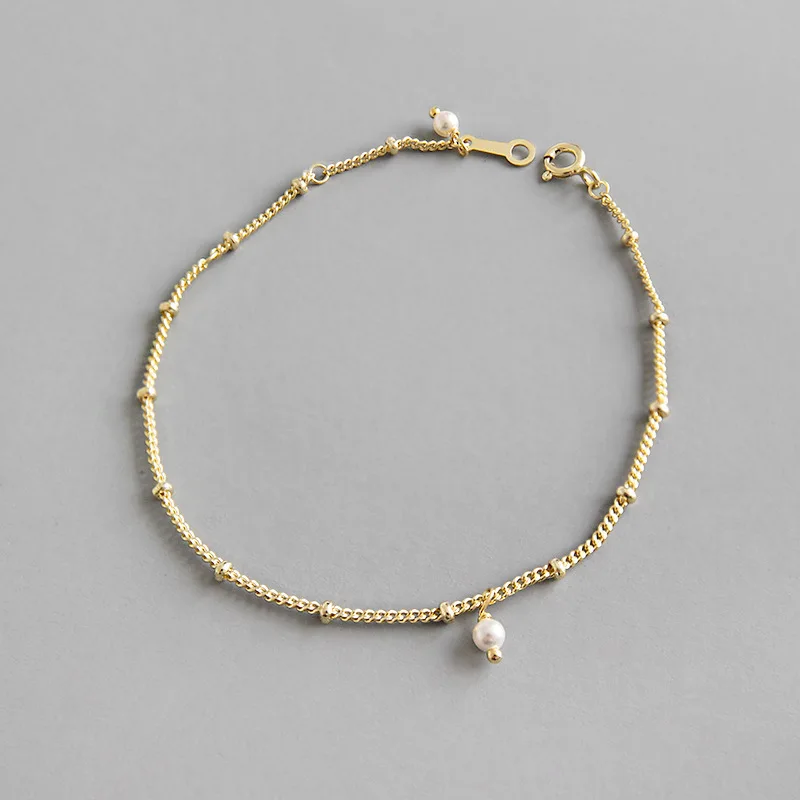 Simple Pearl Chain Bracelet 925 Sterling Silver Bracelets For Woman Jewelry Pulseras De Plata De Ley Mujer Joyas Armband Bangles
Simple Pearl Chain Bracelet 925 Sterling Silver Bracelets For Woman Jewelry Pulseras De Plata De Ley Mujer Joyas Armband Bangles
