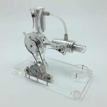 DIY Single Cylinder Stirling Engine Model Generator Micro External Combustion Engine Stem Model - L Shaped Positive
DIY Single Cylinder Stirling Engine Model Generator Micro External Combustion Engine Stem Model - L Shaped Positive