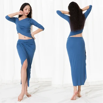 4Colors Soft Belly Dance Costume Women India Clothing Practice Long Skirts Bollywood Costumes Adult Belly Dance Top JL1005
4Colors Soft Belly Dance Costume Women India Clothing Practice Long Skirts Bollywood Costumes Adult Belly Dance Top JL1005