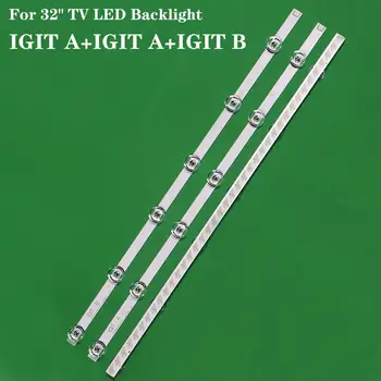 Full LED backlight bar Array perfect compatible for 32LB561V UOT A B 32 INCH DRT 3.0 32 A B 6916l-2223A 6916l-2224A 3*6LED 590mm