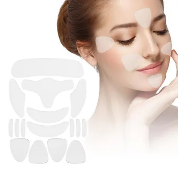 16pcs Reusable Silicone Anti-wrinkle Face Smoothing Pads Tape Patches Sticker for Forehead Eye Face Wrinkles skincare set
16pcs Reusable Silicone Anti-wrinkle Face Smoothing Pads Tape Patches Sticker for Forehead Eye Face Wrinkles skincare set