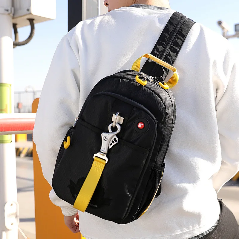 Nylon Backpack Chest Pack Multi-functional Crossbody Bag Fashion Triple Use Casual Backpack Outdoor Sports Hiking Bag
Nylon Backpack Chest Pack Multi-functional Crossbody Bag Fashion Triple Use Casual Backpack Outdoor Sports Hiking Bag