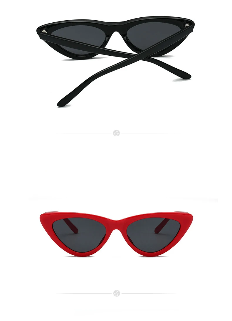 Kobietce Retro Okulary trójkątne przeciwsłoneczne Cat Eye Hip-hop krótkowzroczność 14 Hea917ee3f54b47a4a88398ccd6375f23y