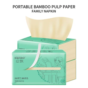 

5/10Packs Of Bamboo Pulp Pumping Toilet Paper Available For Mother And Babies Soft Hand Towels Toilet Paper Tissue Napkin