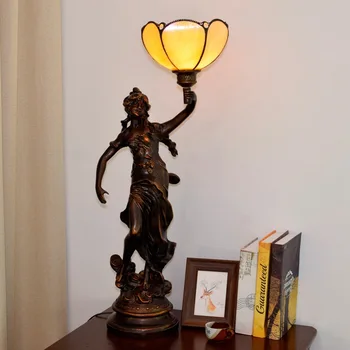 European Creative Tiffany Stained Glass Beauty Lamp Simple Nordic Living Room Dining Room Bedroom Bar liu li deng
European Creative Tiffany Stained Glass Beauty Lamp Simple Nordic Living Room Dining Room Bedroom Bar liu li deng