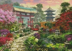 NN YIXIAO Counted Cross Stitch Kit Cross stitch RS cotton with cross stitch Haejbgqs Hae Japanese Garden
NN YIXIAO Counted Cross Stitch Kit Cross stitch RS cotton with cross stitch Haejbgqs Hae Japanese Garden