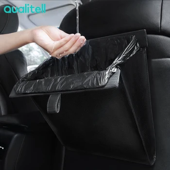 Qualitell Car Trash Can Organizer Garbage Holder Automobiles Storage Bag PVC Leather Garbage Can Styling Dust Case Seat Back Bag
Qualitell Car Trash Can Organizer Garbage Holder Automobiles Storage Bag PVC Leather Garbage Can Styling Dust Case Seat Back Bag