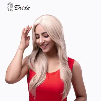 BRIDE Long Wave Wig Synthetic Blonde Wigs for Women Extension Cosplay Wig Natural Include Hair Cap Costum Fiber Hair Daily
BRIDE Long Wave Wig Synthetic Blonde Wigs for Women Extension Cosplay Wig Natural Include Hair Cap Costum Fiber Hair Daily