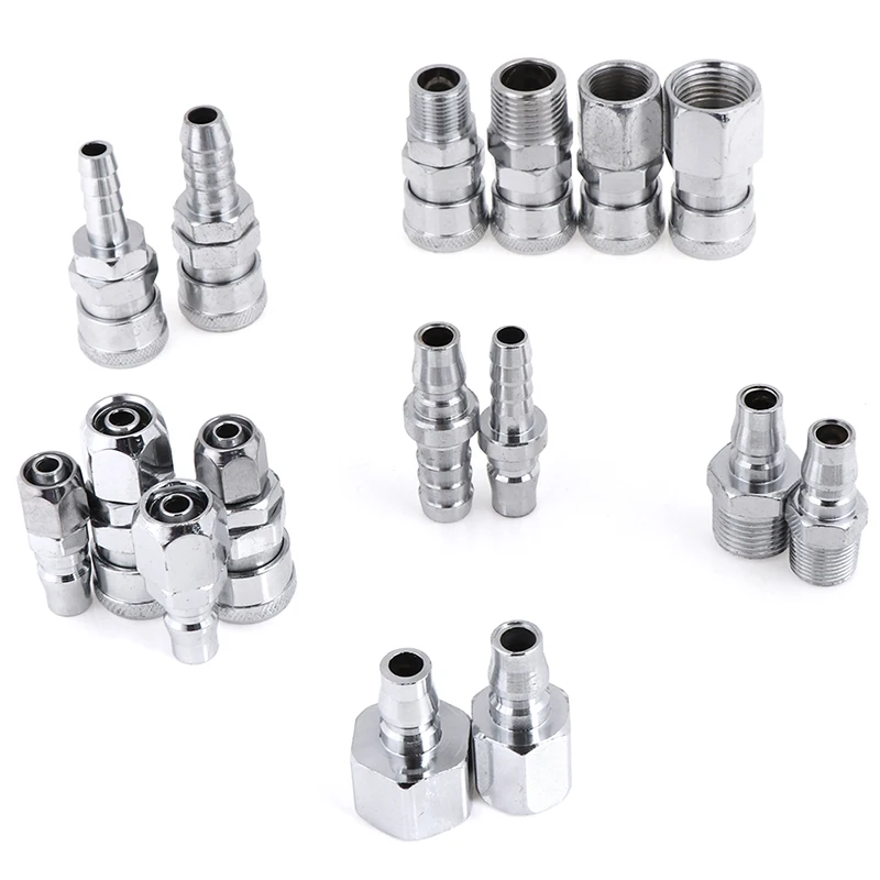 Pneumatic Fitting C Type Quick Connector High Pressure Coupling Work On Air Compressor SH30 PM30 SM30 PP30 SP30 PF30 SF30 PH30 |