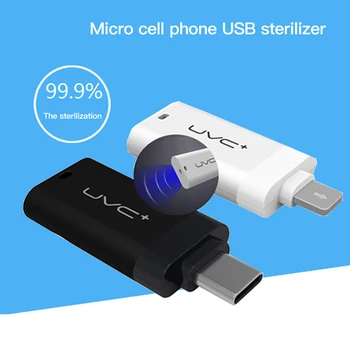 Mini USB Phone Ultraviolet Germicidal Light Portable Handheld UVC LED Sterilizing Lamp For Type-C Mobile Phone And For Iphone
Mini USB Phone Ultraviolet Germicidal Light Portable Handheld UVC LED Sterilizing Lamp For Type-C Mobile Phone And For Iphone