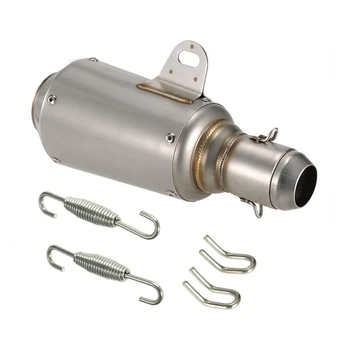51mm Universal Motorcycle ATV Frosting Stainless Steel Exhaust Pipe Muffler-Silver
51mm Universal Motorcycle ATV Frosting Stainless Steel Exhaust Pipe Muffler-Silver