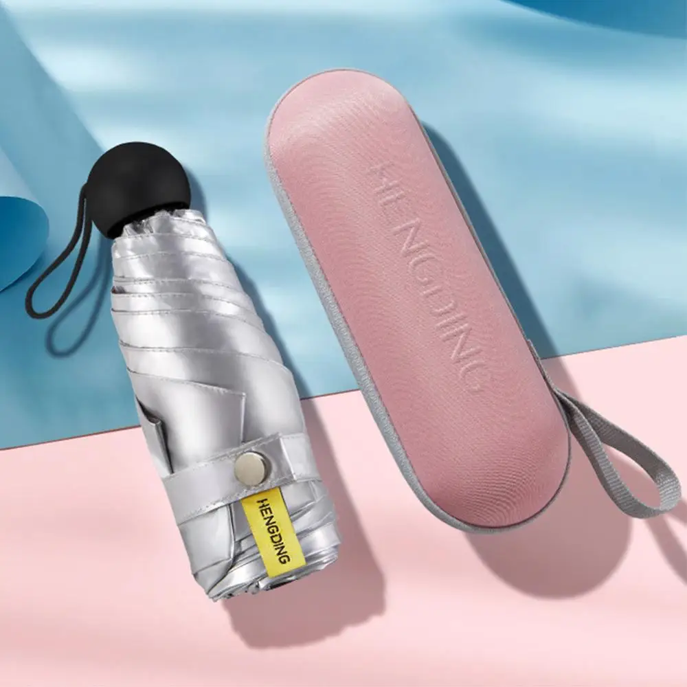 Mini Umbrella Sun Umbrellas Female Anti-UV Sunshade Umbrella Outdoor Portable Pocket Friendly Size Umbrella Upf 50+ 
Mini Umbrella Sun Umbrellas Female Anti-UV Sunshade Umbrella Outdoor Portable Pocket Friendly Size Umbrella Upf 50+