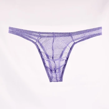 Men's Sexy Stretch Micro Thong Underwear See-through Mini G String Panties Sheer Tulle Thong
Men's Sexy Stretch Micro Thong Underwear See-through Mini G String Panties Sheer Tulle Thong