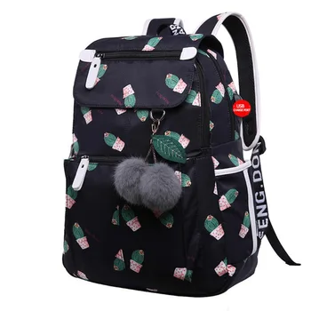 USB Charging Port Waterproof Women Backpack Cartoon Print School Backpacks Schoolbag Teenagers Student Book Bag Girl Boy Satchel
USB Charging Port Waterproof Women Backpack Cartoon Print School Backpacks Schoolbag Teenagers Student Book Bag Girl Boy Satchel