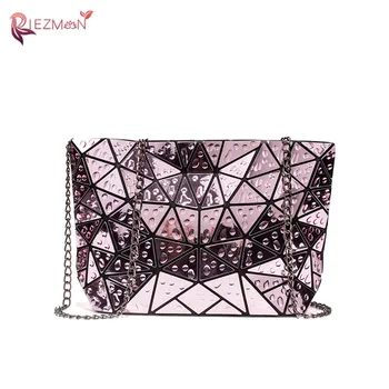 RIEZMAN 2020 New Fashion Ladies Shoulder Bags Geometric Sequin Laser Holographic Crossbody Bags For Women Water Droplets Handbag
RIEZMAN 2020 New Fashion Ladies Shoulder Bags Geometric Sequin Laser Holographic Crossbody Bags For Women Water Droplets Handbag