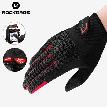 ROCKBROS Cycling Gloves Touch Screen Windproof Gloves MTB Bicycle GEL Pad Shockproof Full Finger Mittens Gloves Autumn Winter
ROCKBROS Cycling Gloves Touch Screen Windproof Gloves MTB Bicycle GEL Pad Shockproof Full Finger Mittens Gloves Autumn Winter