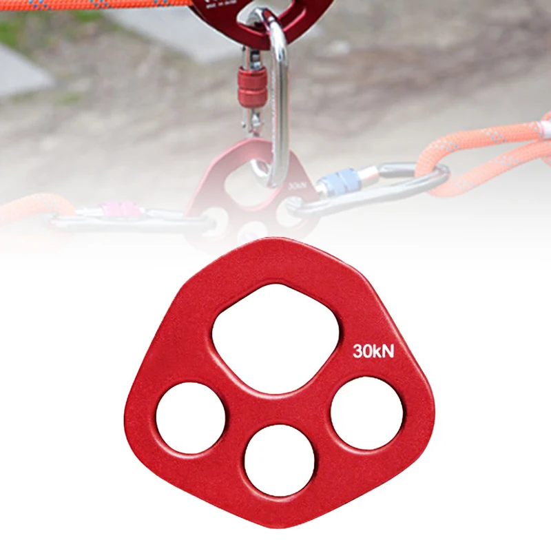 Aluminum Bear Paw Rigging Plates Little Foot 4 Holes Outdoor Climbing Equipment
Aluminum Bear Paw Rigging Plates Little Foot 4 Holes Outdoor Climbing Equipment