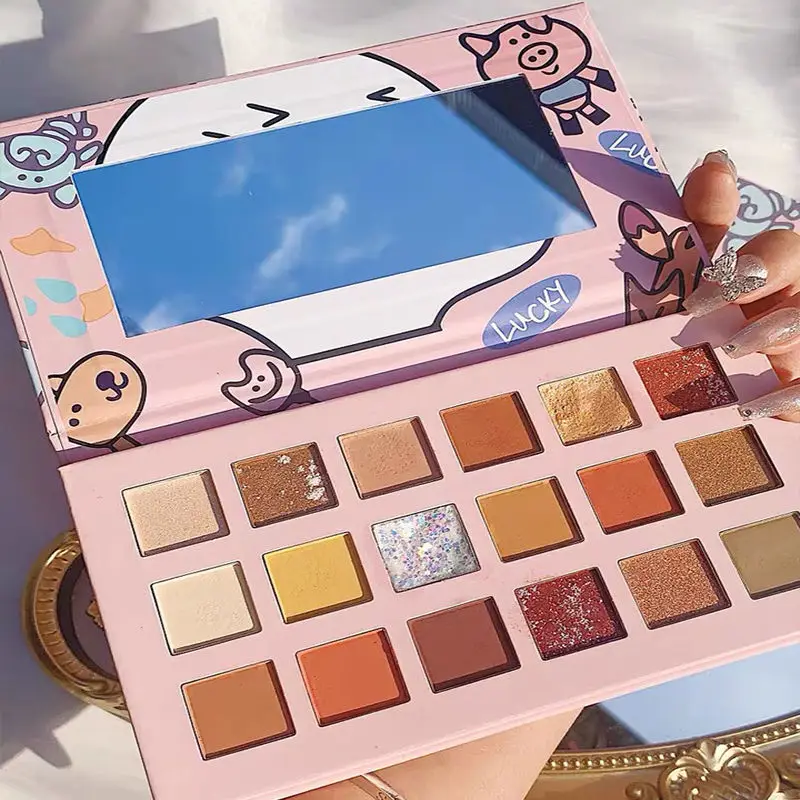 Makeup Eyeshadow Pallete makeup brushes18 Colors Shimmer Pigmented Eye Shadow Palette Make up Palette maquillage
Makeup Eyeshadow Pallete makeup brushes18 Colors Shimmer Pigmented Eye Shadow Palette Make up Palette maquillage