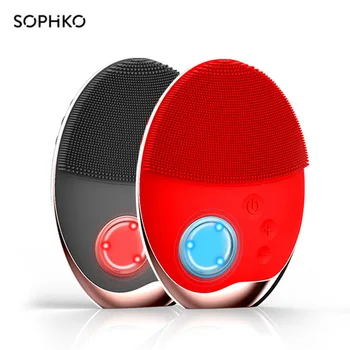 SOPHKO Powered Facial Cleansing Devices Massage for Ultrasonic Face Cleansing Brush Electric Wireless charging Skin Massager
SOPHKO Powered Facial Cleansing Devices Massage for Ultrasonic Face Cleansing Brush Electric Wireless charging Skin Massager