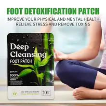 20pcs Detox Foot Patches Pads for Stress Relief and Deep Sleep Body Toxins Feet Slimming Cleansing Herbal Adhesive Pads 
20pcs Detox Foot Patches Pads for Stress Relief and Deep Sleep Body Toxins Feet Slimming Cleansing Herbal Adhesive Pads
