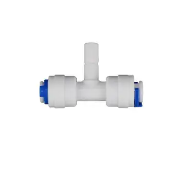 1/4'' PE Quick Connection - 1/4'' Middle Tee Pipe Fitting Hose Plastic Connector Aquarium RO Water Filter Reverse Osmosis System
1/4'' PE Quick Connection - 1/4'' Middle Tee Pipe Fitting Hose Plastic Connector Aquarium RO Water Filter Reverse Osmosis System