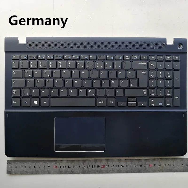 Germany GR new laptop keyboard with touchpad palmrest for Samsung NP 470R5E 510R5E
Germany GR new laptop keyboard with touchpad palmrest for Samsung NP 470R5E 510R5E