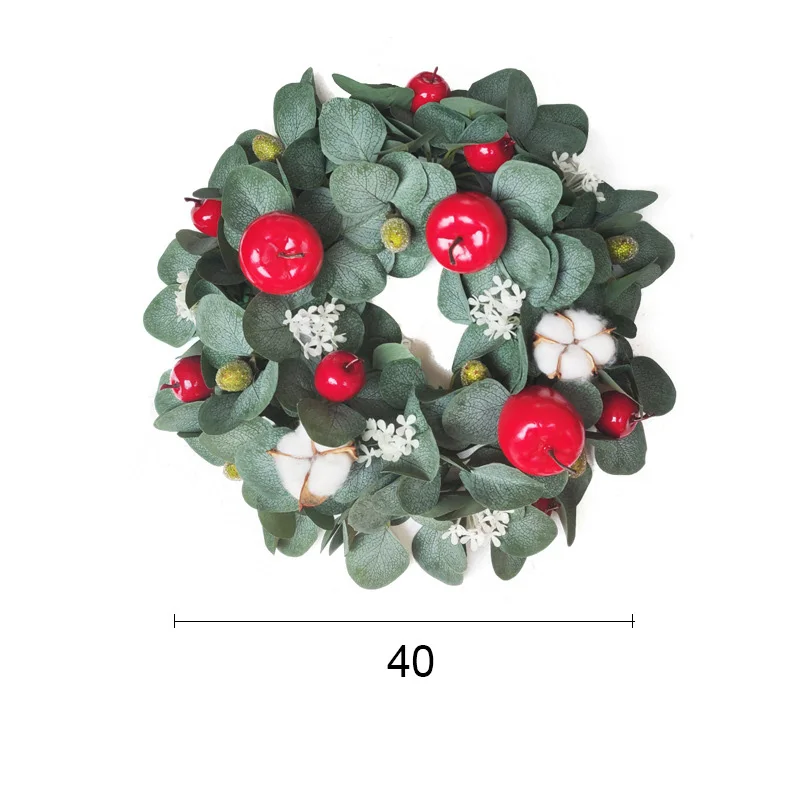Artificial Door Knocker Simulation Eucalyptus Leaves Fruit Wreath Foam Straw Garland Wedding Decoration Home Party Decor
Artificial Door Knocker Simulation Eucalyptus Leaves Fruit Wreath Foam Straw Garland Wedding Decoration Home Party Decor