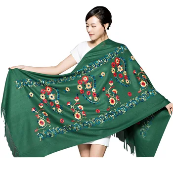 New Embroidery Pashmina Winter Poncho Women Scarves Long Cashmere Scarf Retro Ethnic Tippet Warm Print Stole Female Shawl Wraps
New Embroidery Pashmina Winter Poncho Women Scarves Long Cashmere Scarf Retro Ethnic Tippet Warm Print Stole Female Shawl Wraps