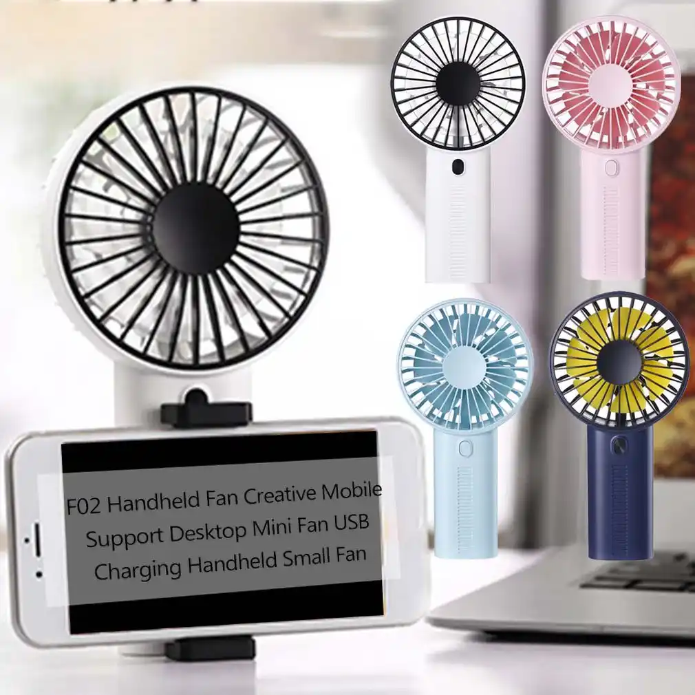 electric usb power handheld mini fan cooler for home office gift