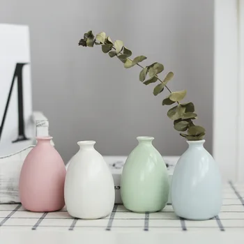 

Creative Home Ceramic Crafts Ceramic Vase Desk Boutique Vase Decoration Decorative Household Vases Wholesale