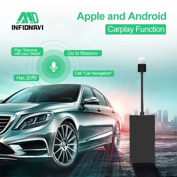 USB Apple Carplay Dongle for Android Auto iPhone Carplay Support Android system Car Navigation Player
USB Apple Carplay Dongle for Android Auto iPhone Carplay Support Android system Car Navigation Player
