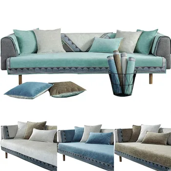 Nordic Style Sofa Towel Cushion Chenille Four Season Universal Slipcover Cloth Sofa Covers Seat for Living Room Couch Sofa Cover 
Nordic Style Sofa Towel Cushion Chenille Four Season Universal Slipcover Cloth Sofa Covers Seat for Living Room Couch Sofa Cover
