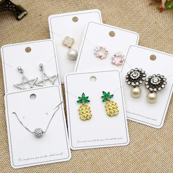 100PCS Paper Jewelry Display Stud Earring Cards Hang Favor Label Tag for Jewelry Making Diy Accessories
100PCS Paper Jewelry Display Stud Earring Cards Hang Favor Label Tag for Jewelry Making Diy Accessories