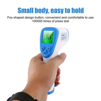 Handheld Portable Non-Contact Infrared Thermometer High Precision Thermometer Industrial Temperature Meter Tool
Handheld Portable Non-Contact Infrared Thermometer High Precision Thermometer Industrial Temperature Meter Tool