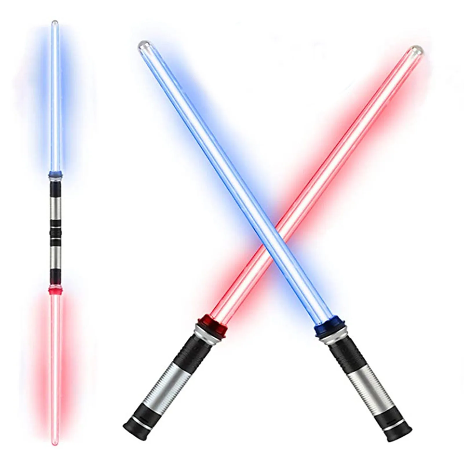 The New Two-pack Sensor Color-changing Telescopic Two-in-one LED Glow Stick Toy Flashing Sword (OPP Bag)
The New Two-pack Sensor Color-changing Telescopic Two-in-one LED Glow Stick Toy Flashing Sword (OPP Bag)