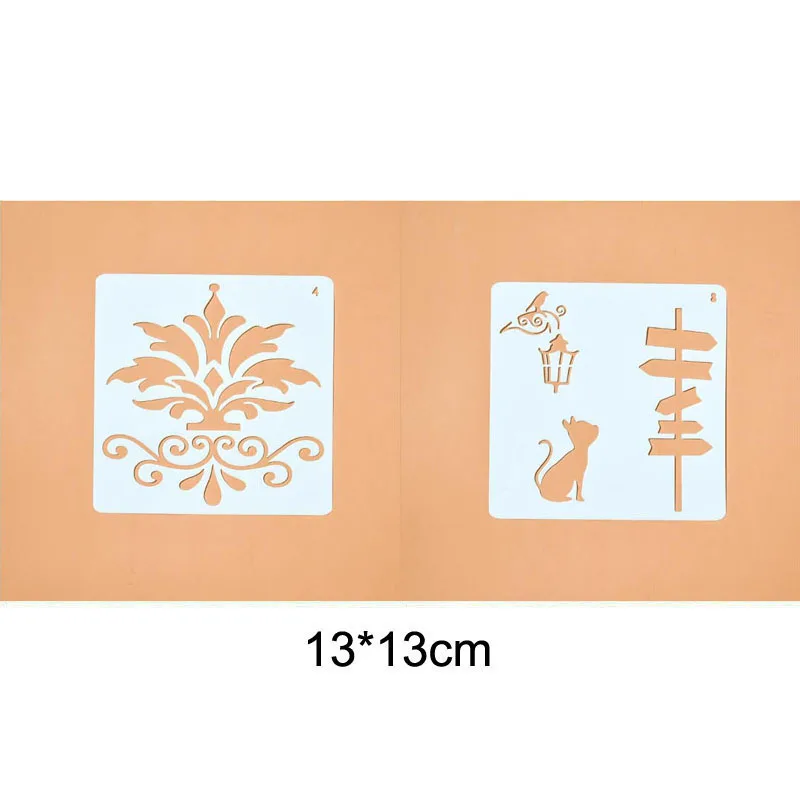 2pc Openwork Template Bullet Journal Engraving Drawing Stencil Scrapbooking Album Decorative Embossing Template Drawing Reusable
2pc Openwork Template Bullet Journal Engraving Drawing Stencil Scrapbooking Album Decorative Embossing Template Drawing Reusable