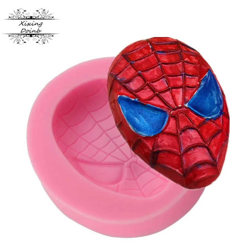 Cake Decorating Tools Wholesale Kitchen Diy Tool Spider-man Mask Shape Liquid Fondant Cake Mould Chocolate Fudge Cookies Mold
Cake Decorating Tools Wholesale Kitchen Diy Tool Spider-man Mask Shape Liquid Fondant Cake Mould Chocolate Fudge Cookies Mold