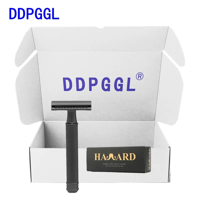 DDPGGL Safety Men's Double Edge Razor Classic Manual Shaver Zinc Alloy Head Metal Razor For Shaving&Hair Removal 10 Blades
DDPGGL Safety Men's Double Edge Razor Classic Manual Shaver Zinc Alloy Head Metal Razor For Shaving&Hair Removal 10 Blades