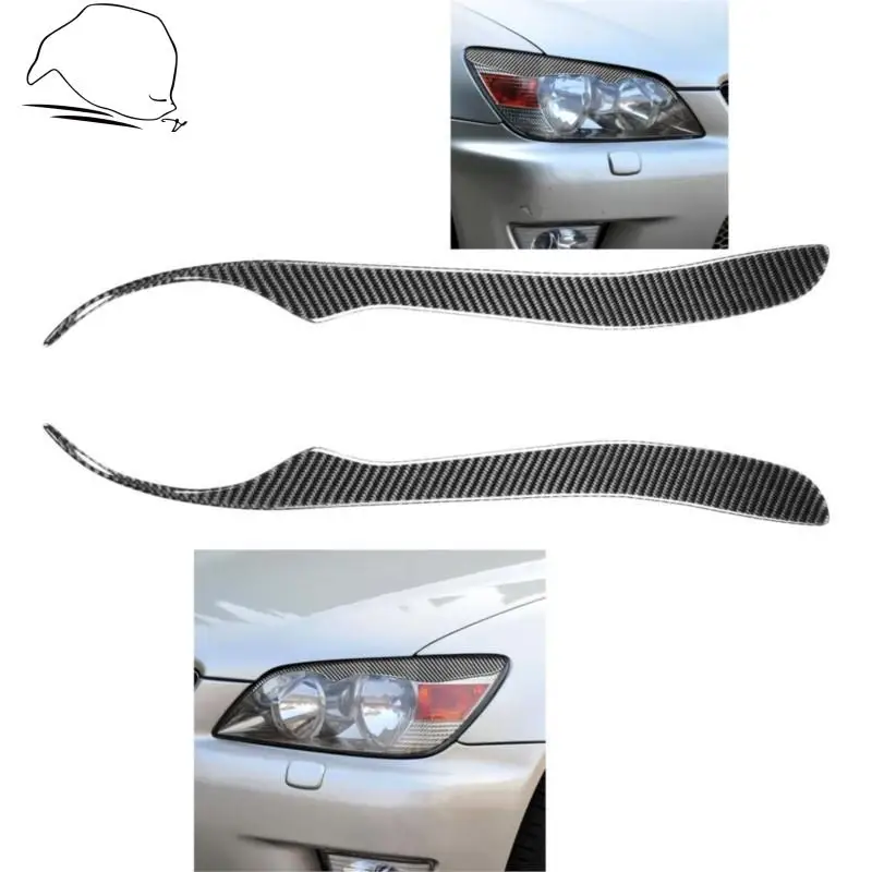 For Lexus IS200 1998-2005 Carbon Front Headlight Eyebrows Eye Lids Protection Cover Headlamp Refit Sticker Tuning Car Accessori
For Lexus IS200 1998-2005 Carbon Front Headlight Eyebrows Eye Lids Protection Cover Headlamp Refit Sticker Tuning Car Accessori